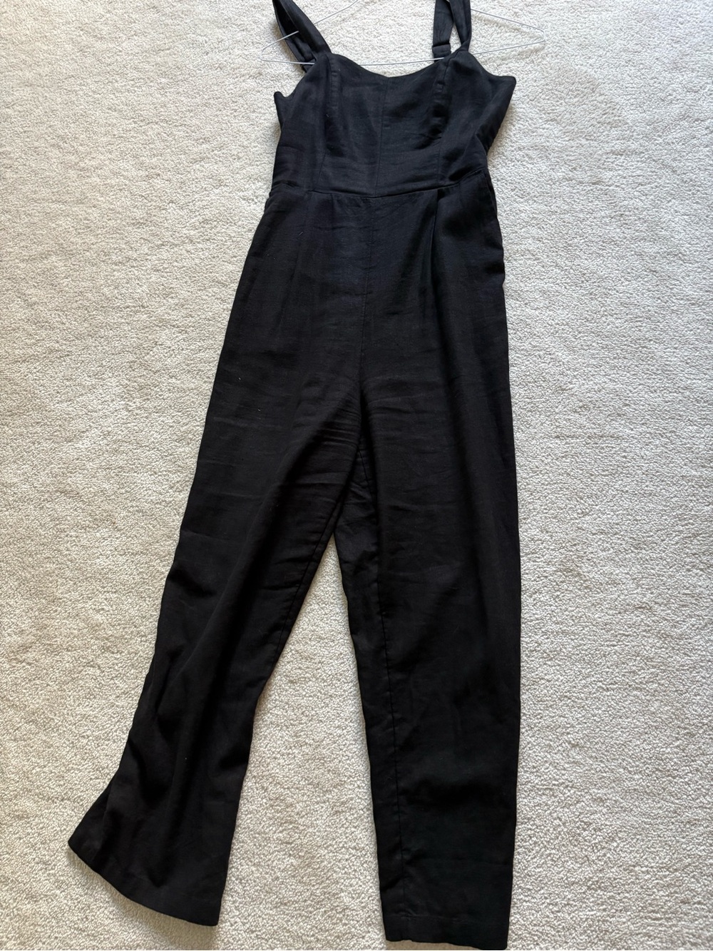 Old Navy Black Wide-Strap Jumpsuit